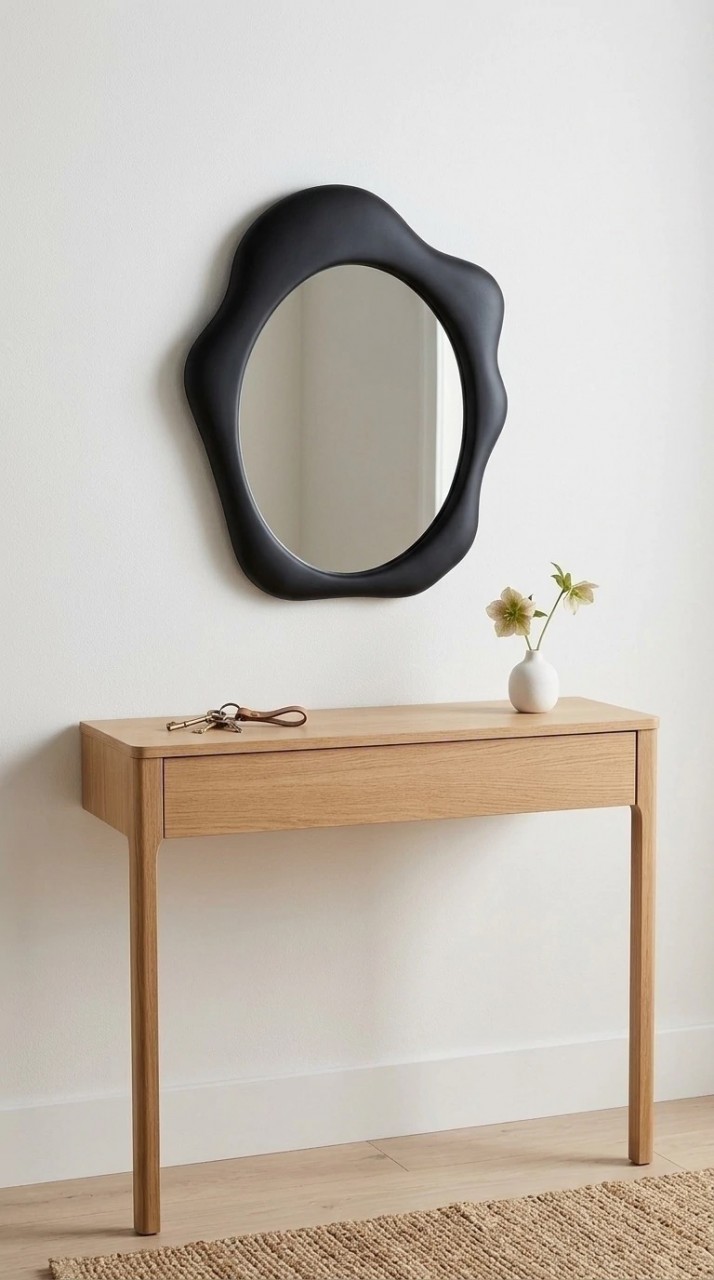 ESPEJO LINEA NUBE BLACK P/PARED