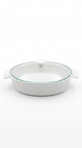 FUENTE CERAMICA TAPA VIDRIO