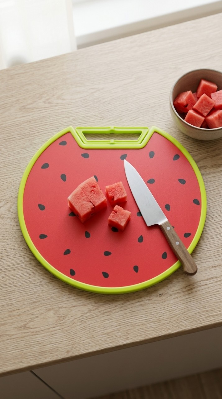 BANDEJA MELAMINA/PLASTICO SANDIA