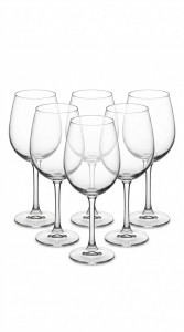 COPA VIDRIO 250 ml. X 6