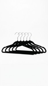 PERCHA TERCIOPELO X 5