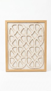 CUADRO PAPEL RUSTIC MARCO BAMBU