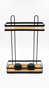 ORGANIZADOR COLGANTE BAMBU Y METAL
