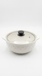 OLLA CERAMICA TAPA VIDRIO