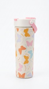 VASO ACERO TERMICO CON TAPA 600 ml.