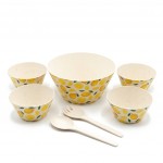 ENSALADERA FIBRA BAMBU X 4