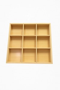 ORGANIZADOR BAMBU CON 9 DIVISIONES