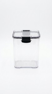CONTENEDOR ACRILICO TAPA PLASTICO 950ml.