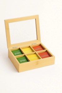 CAJA DE TE BAMBU