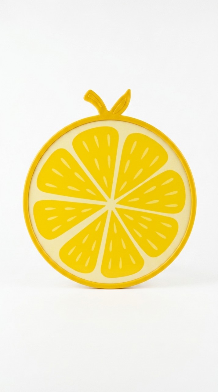 BANDEJA MELAMINA/PLASTICO LIMON