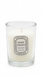 VELA AROMA EN VASO VIDRIO