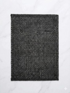 INDIVIDUAL X 6 RECTANGULAR NEGRO