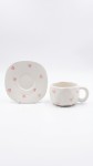 TAZA Y PLATO CERAMICA