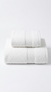 JUEGO DE TOALLAS X 2PCS. L/WHITE