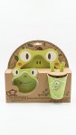 VAJILLA INFANTIL FIBRAS NATURALES BAMBOO X 4