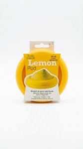 CONTENEDOR PLASTICO Y SILICONA LIMON