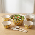 ENSALADERA FIBRA BAMBU X 4