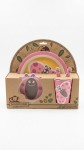 VAJILLA INFANTIL FIBRAS NATURALES BAMBOO X 4