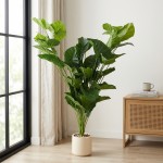 PLANTA MACETA PLASTICO 1.20 mts.