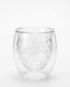 VASO DOBLE VIDRIO FRUTILLA 250 ml