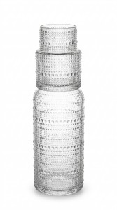 BOTELLA VIDRIO C/VASO