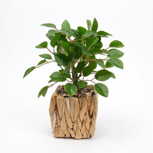 PLANTA MACETA FIBRA 30 cm.