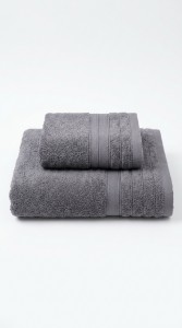 JUEGO DE TOALLAS X 2PCS. L/GREY
