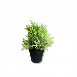 PLANTA MACETA PLASTICO NEGRO 30 cm.