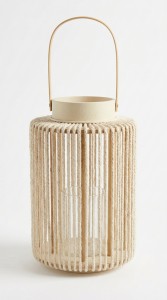 PORTA VELAS L/PAPER & GLASS