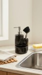 DISPENSER VIDRIO CON CEPILLO