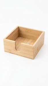 SERVILLETERO CAJA LINEA BAMBU