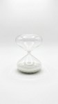 RELOJ ARENA VIDRIO 25 cm.