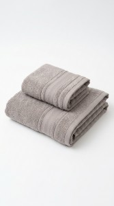 SET DE TOALLAS X 2 PZAS. GREY