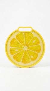 BANDEJA MELAMINA/PLASTICO LIMON