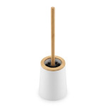ESCOBILLA INODORO PLASTICO Y BAMBU