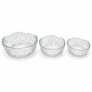 BOWL VIDRIO X 3
