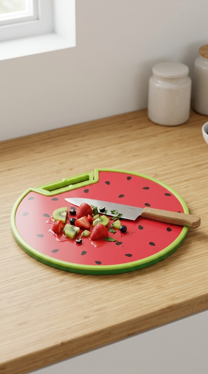 BANDEJA MELAMINA/PLASTICO SANDIA