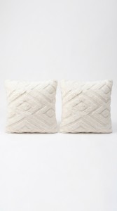ALMOHADON X 2 PCS. BEIGE
