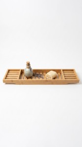 ORGANIZADOR PARA BAÑERA DE BAMBU