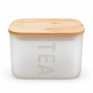 FRASCO VIDRIO TAPA BAMBU