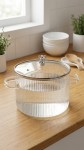 OLLA VIDRIO CON TAPA 3500 ml.