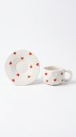 TAZA Y PLATO CERAMICA