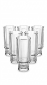 VASO VIDRIO X 6