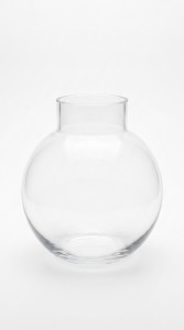 FLORERO VIDRIO BOMBE