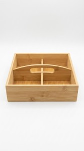 ORGANIZADOR BAMBU C/MANIJA