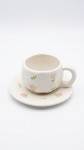 TAZA Y PLATO CERAMICA
