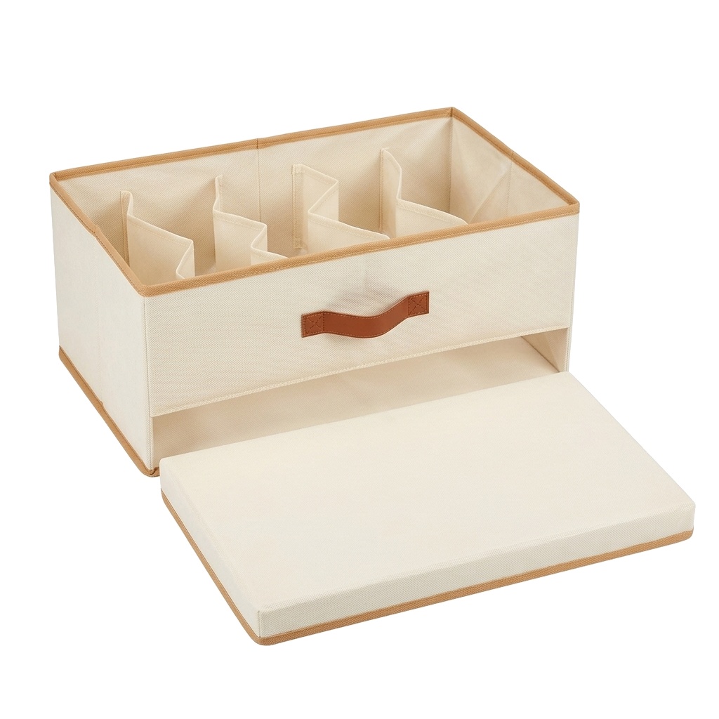 ORGANIZADOR DE TELA CON TAPA