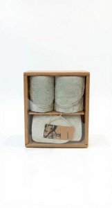 SET ACC. SPA X 3 PCS. TOALLAS