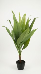 PLANTA MACETA PLASTICO NEGRO 1.10 mt.