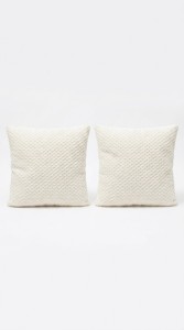 ALMOHADON X 2 PCS. BLANCO